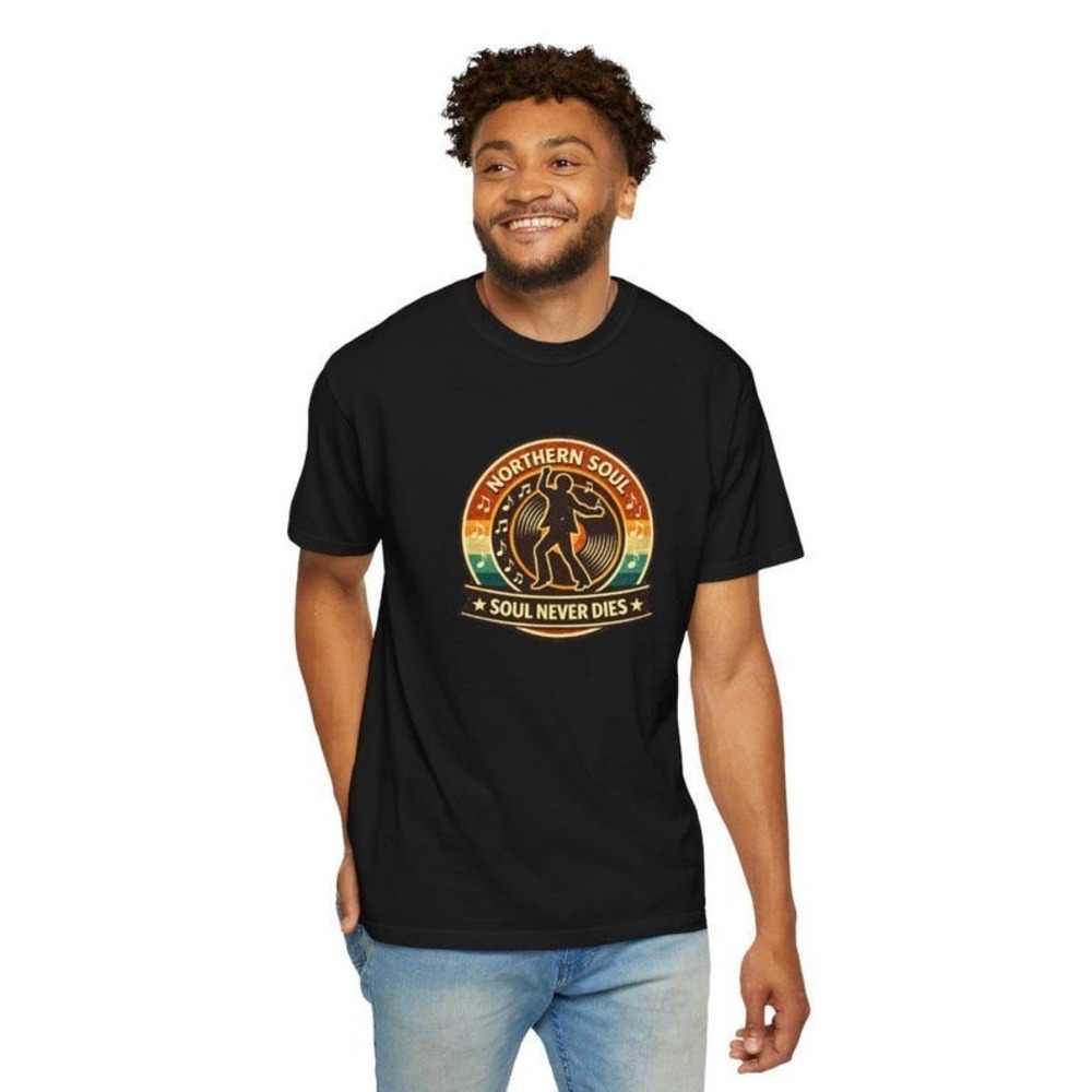 Northern Soul Soul Never Dies T-shirt